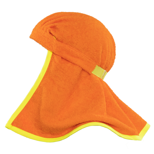 Polarheads PRO 3-in-1 Neck Shade, Sweatband and Cooling Towel - Safety Orange/Safety Yellow