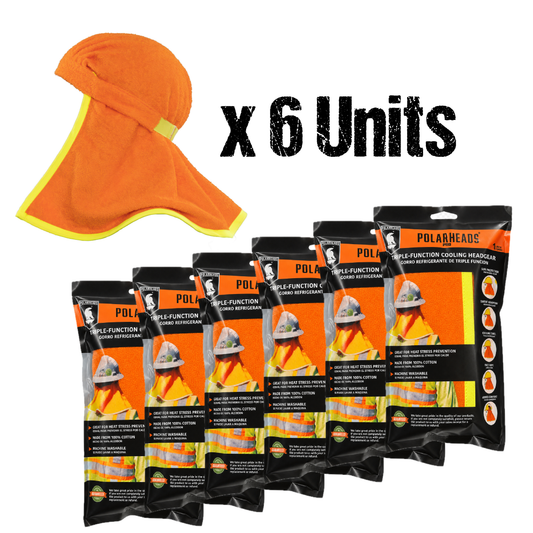Polarheads PRO | 6-Count Bundle | Safety Orange/Safety Yellow