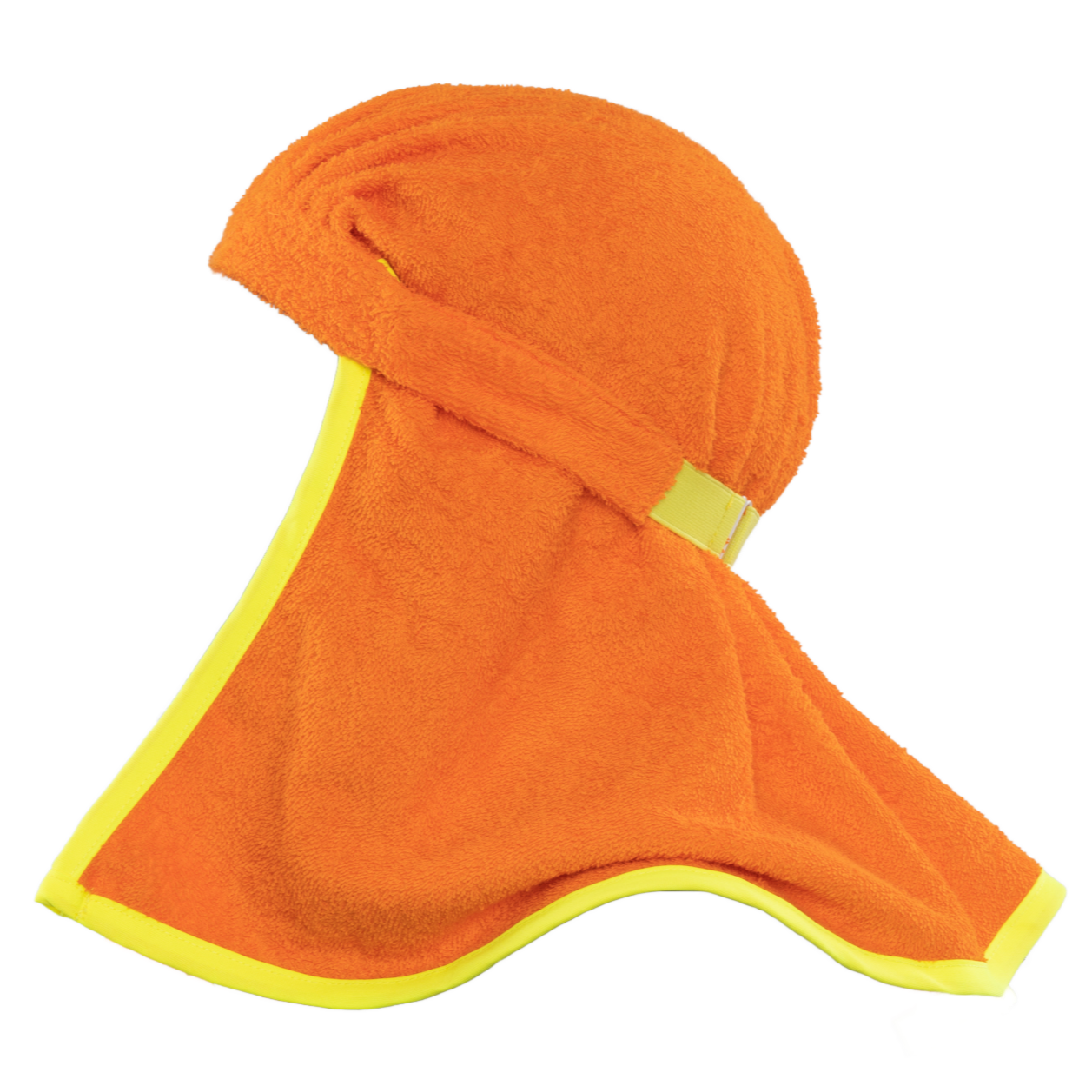 Polarheads PRO 3 en 1 protector para el cuello, banda para el sudor y toalla refrescante - Naranja de seguridad/Amarillo de seguridad
